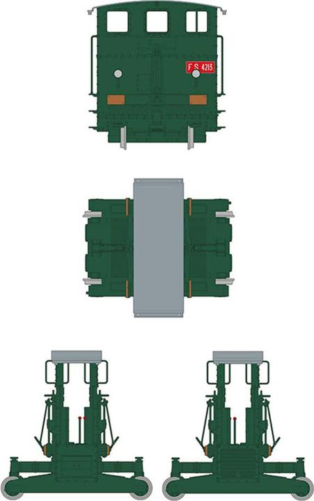 Produktbild AK Interactive AUTOMOTORE FS 206/207/208 SOGLIOLA RAIL SHUNTER 1/35