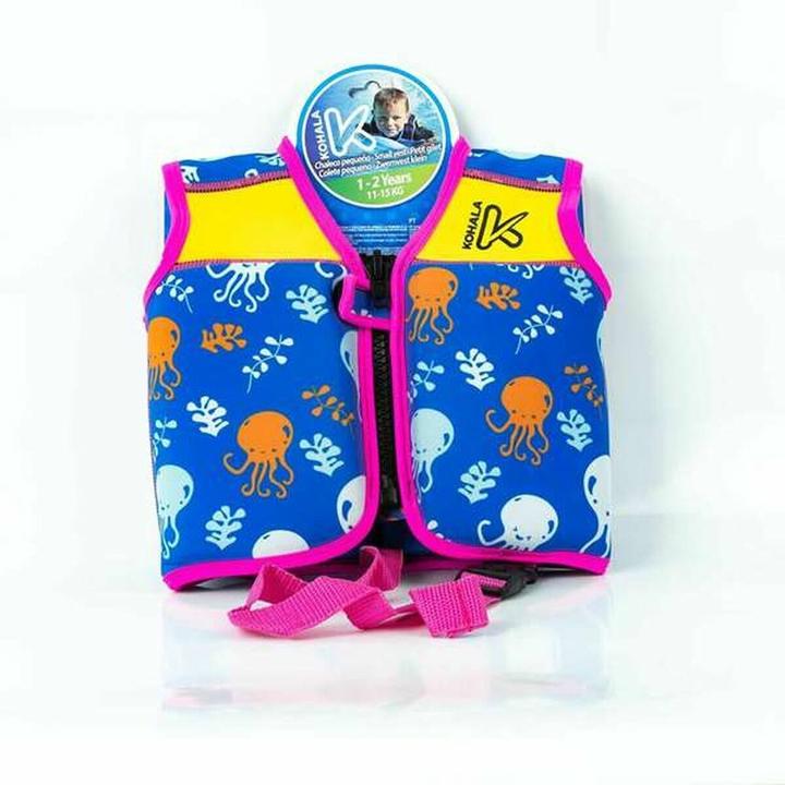 BigBuy Fun Aufblasbare Weste für den Swimmingpool Kohala Octopus Rosa 2-3 Jahre