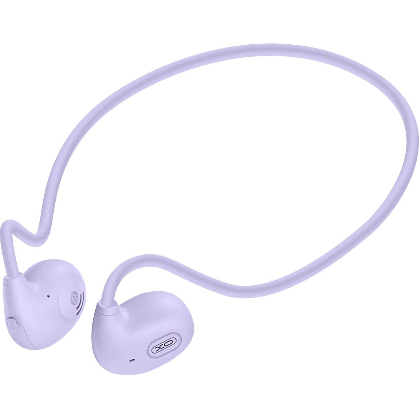 xO Bluetooth-Kopfhörer BS34 mit Knochenleitung lila (14 h, Kabellos), Kopfhörer, Violett