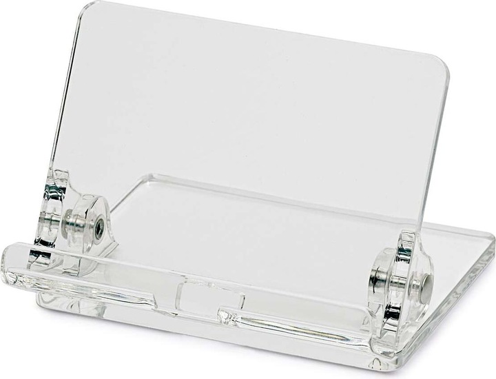 Actual product image Maul Acrylic mobile phone holder 105x76x97mm crystal clear