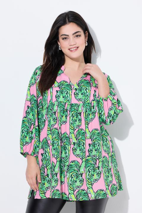Produktbild Angel of Style Bluse, A-Linie, Leoparden-Muster (48)
