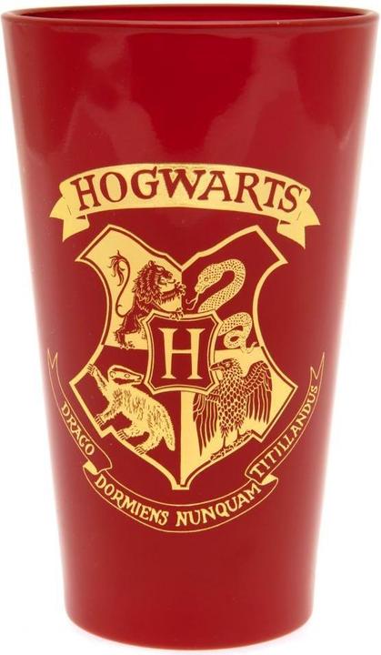 Produktbild Glas Premium Hogwarts Wappen 500ml (0.50 l, 1 x)