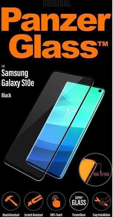 Produktbild PanzerGlass Edge to Edge (1 Stk., Samsung Galaxy S10e)