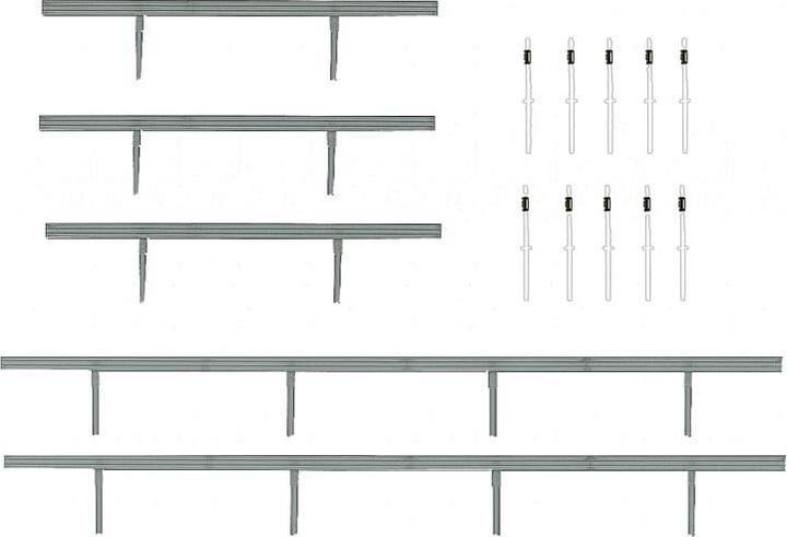 Produktbild Faller Leitplanken + Begrenzungspfähle