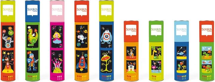 Produktbild Scratch Dartspiel Monster (1 - 2 Spieler)