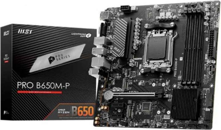 MSI Pro B650M-P (AM5, AMD B650, Mini-ATX)
