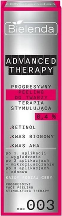 NoName Advanced Therapy Progressive Stimulating Facial Scrub 30ml with 0.4 Retinol AHA & Bionic Ac (Cleansing scrub, 30 ml)