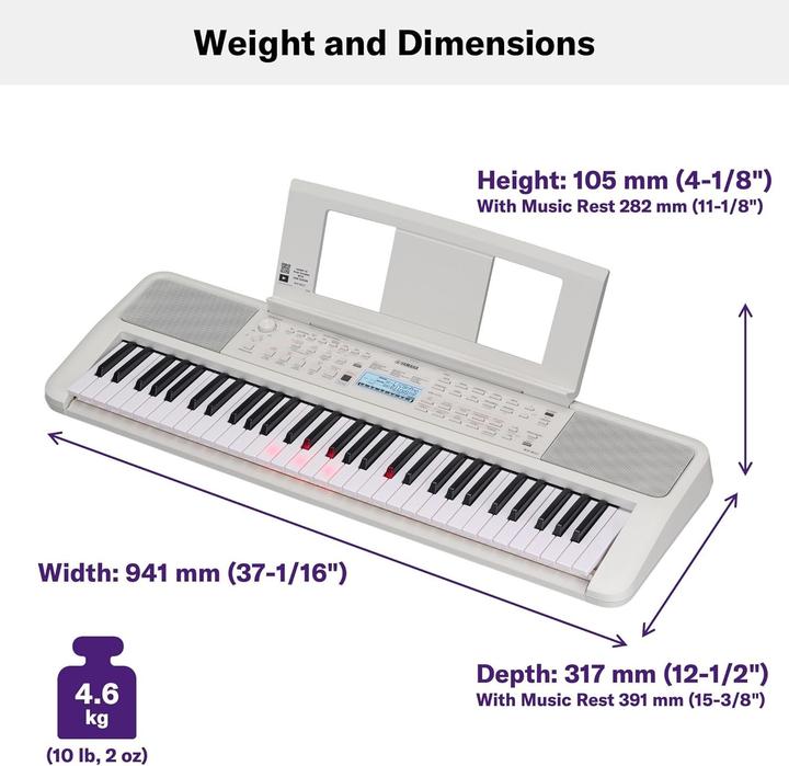 Actual product image Yamaha EZ-310 (61 Keys)