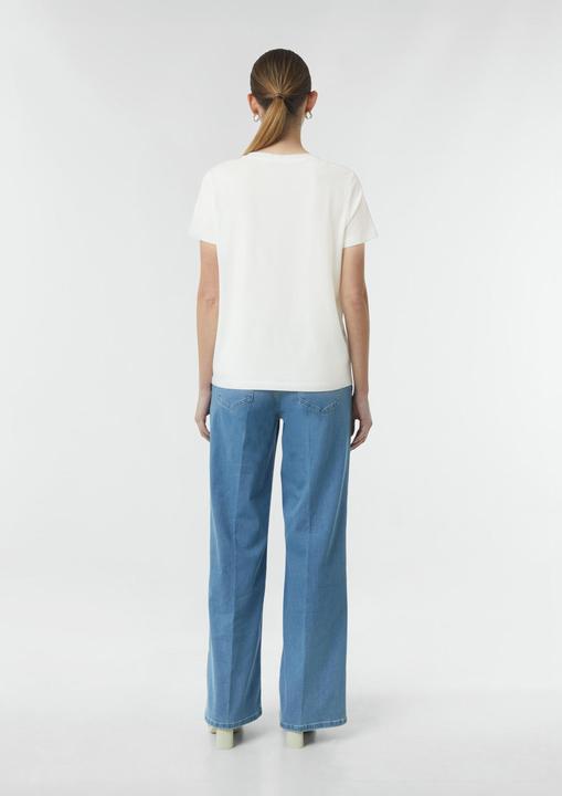 Immagine prodotto Comma T-Shirt Baumwollmix-T-Shirt mit Artwork (34)