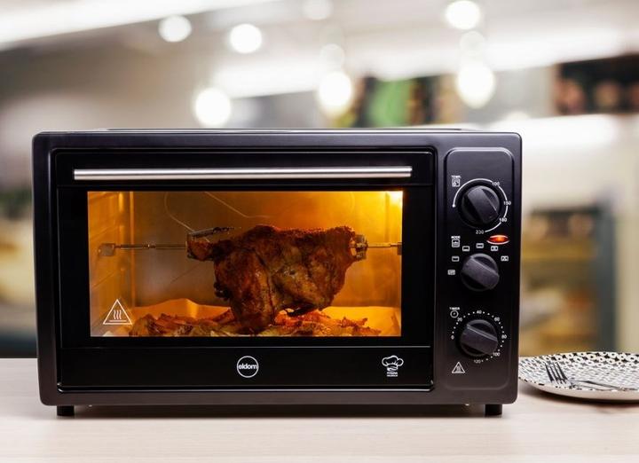 Immagine prodotto Eldom Forno ONEV Capacità 48 l Girarrosto Potenza aria calda 2000 W.