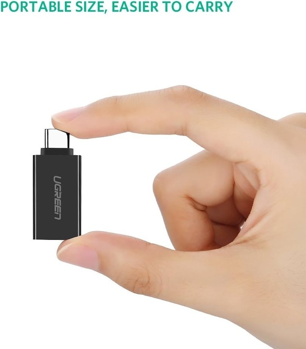 Image du produit Ugreen Adaptateur USB-C 3.1 vers USB-A 3.0 femelle (USB-A, USB-C, 28 cm)