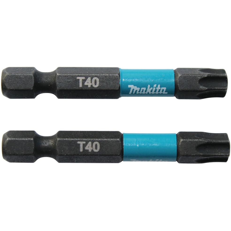 Makita, Bits, T-Bit 15 Länge 50 mm, 2 Stück (Innensechsrund TX M15)
