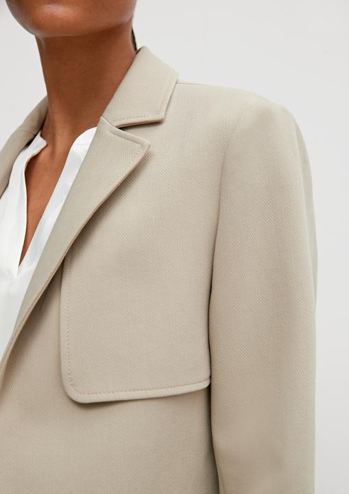 Produktbild Comma Indoor-Blazer Blazer mit Fischgrat-Muster (42)