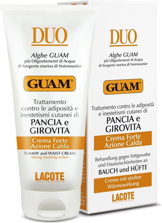 Actual product image Guam DUO abdomen and hips with strong warming effect (Body cream, 150 ml)