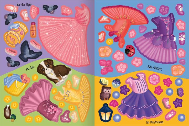 Produktbild Erstes Stickern Anziehpuppen – Ballett