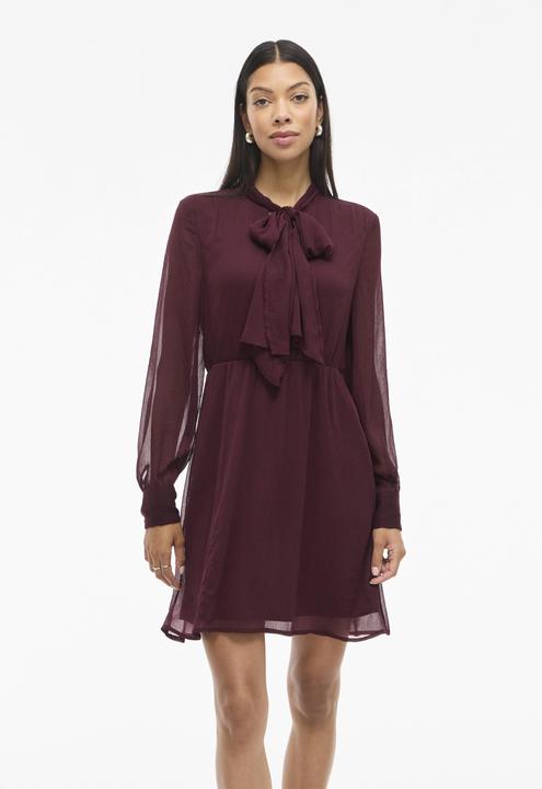 Image du produit Vila VIFALIA Tie Neck Minikleid (44)