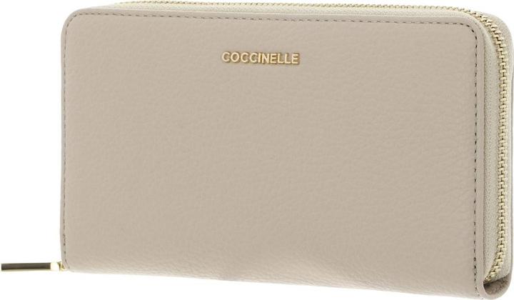 Actual product image Coccinelle Metallic Soft Wallet Grained Leather