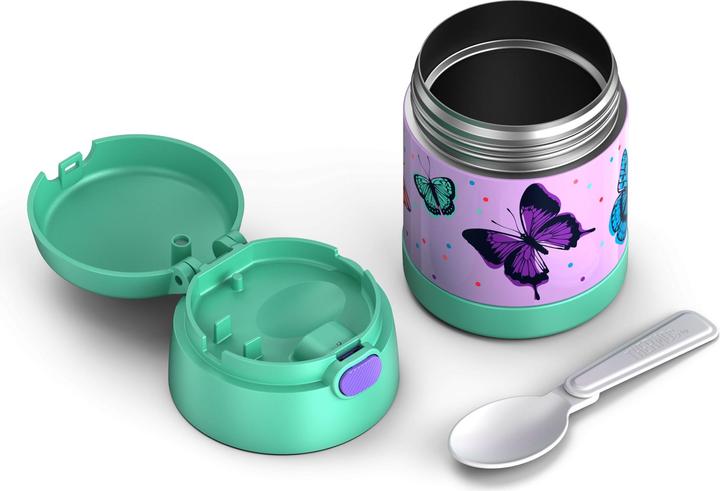 Produktbild Thermos Isolier-Speisegefäss FUNTAINER Food Jar Schmetterlinge, Fassungsvermögen: 0,3 L, doppelwandiger