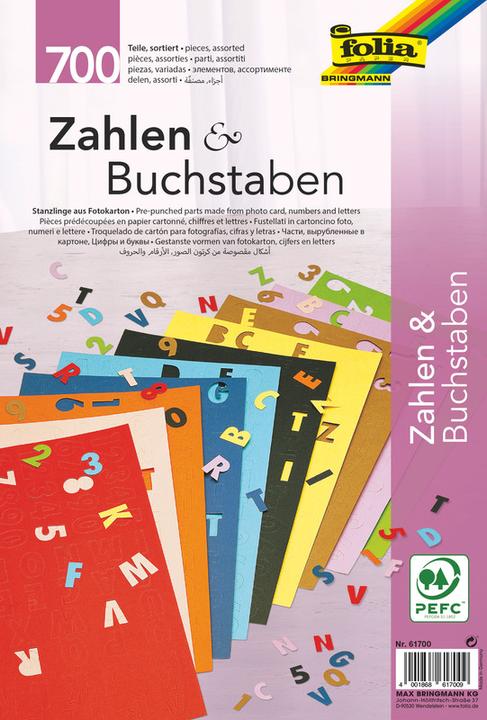 Produktbild Folia Fotokarton Stanzteile 700 St. (700 x)