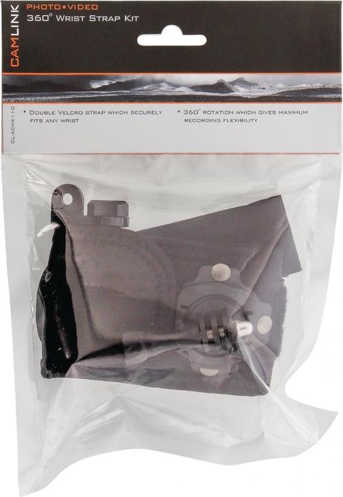 Actual product image Camlink Action Cam wrist mount set