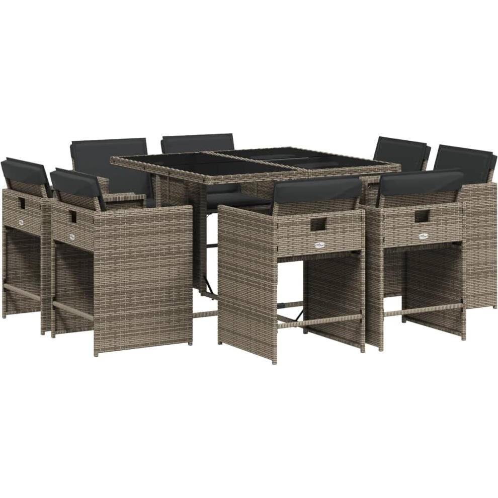 VidaXL, Gartentisch + Balkontisch, Tenri (106 cm)