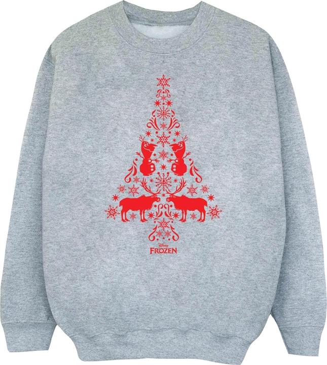Actual product image Disney Boys Frozen Christmas Tree Sweatshirt (152, 158)