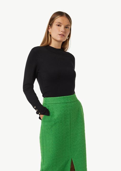 Image du produit Comma Rock Midi-Rock aus Bouclé mit Eingrifftaschen (34)