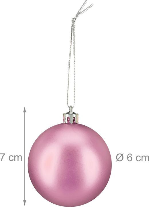 Actual product image Relaxdays Weihnachtskugeln im 50er Set (50 -part)
