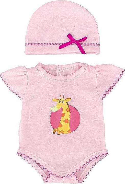 BABY Born Little Sacco A Pelo Per Bambole 36 Cm - Rosa E Azzurro Con Orsetto - Gioco Creativo 2+ Anni
