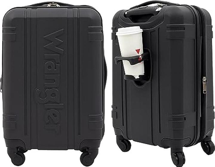 Actual product image Wrangler Expandable Rolling Hardside Carry-on