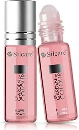 Productafbeelding Silcare De Tuin van Kleur Roll On Nagel- en Nagelriemolie Flower Power 11ml (11 ml)