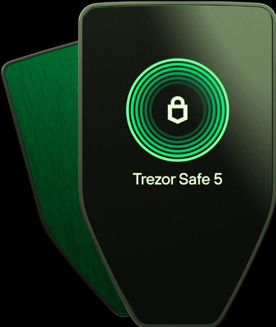 Immagine prodotto Trezor Safe 5 - Berillo verde (Bitcoin, Ethereum Classic, Dogecoin, Altre)