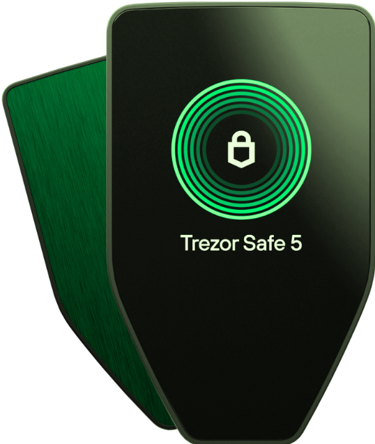 Immagine prodotto Trezor Safe 5 - Berillo verde (Bitcoin, Ethereum Classic, Dogecoin, Altre)