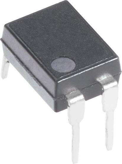 Actual product image Panasonic Photo MOS relay PhotoMOS AQY, DIP-4, 1 NC contact, 400V, 120mA, printed circuit board