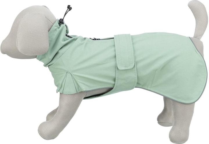 Produktbild Trixie Regenmantel CityStyle Dublin, L, 62 cm, Salbei (L, Hunderegenmantel)