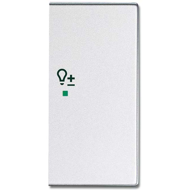 Busch-Jaeger, Zubehör Schalterprogramm, Busch-Jäger Wippe 2-fach rechts, mit Symbol "Dimmer" 6234-22-83