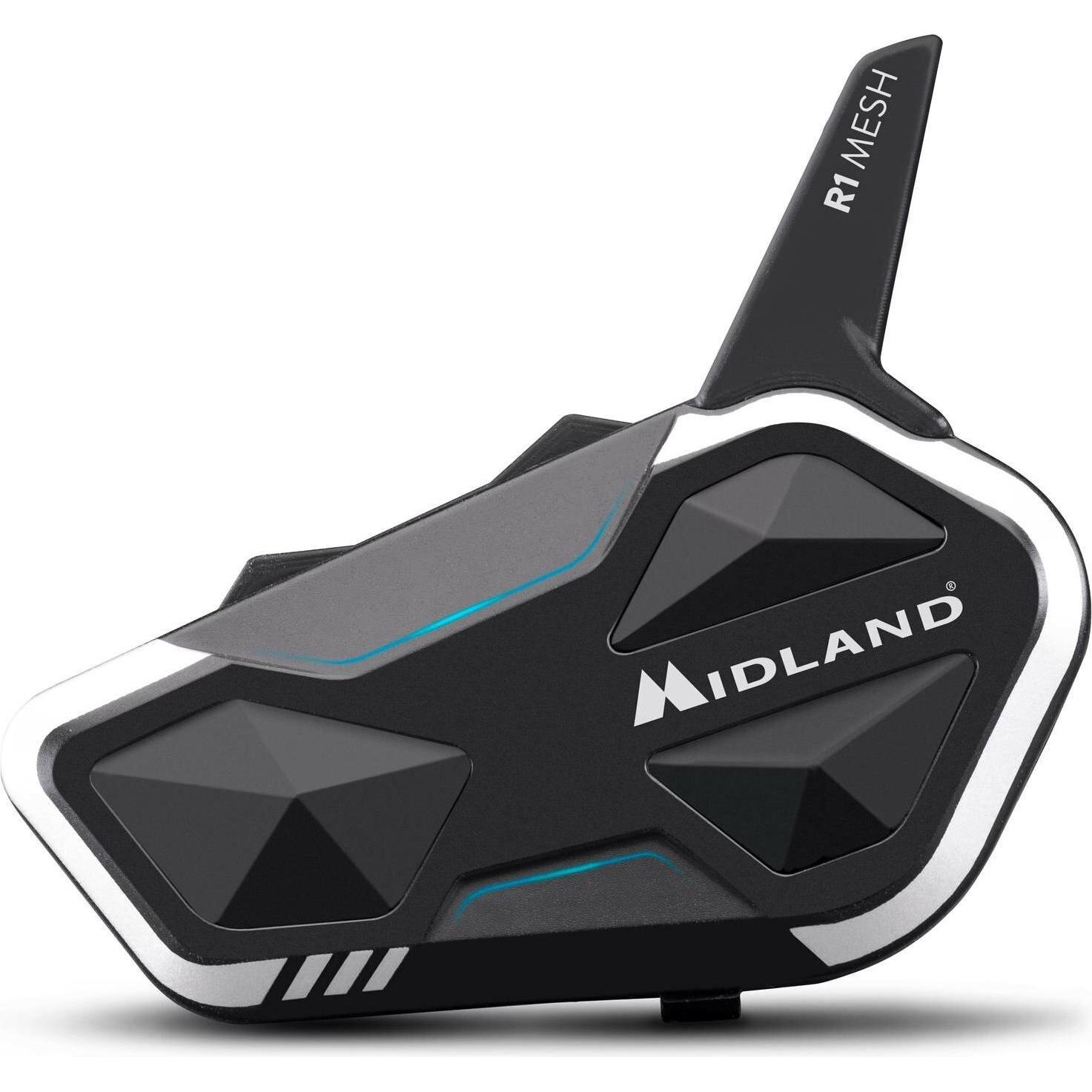 Midland R1 Mesh Bluetooth-Headset für Motorräder (C1585)