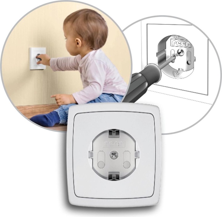 Image du produit Reer Protège-prise blanc 10 pièces Pack