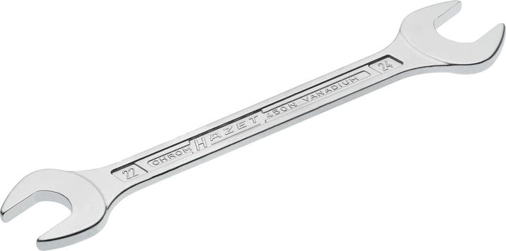 Image du produit HAZET Clé à fourche double 450N-22X24 ∙ Profil à 6 pans extérieurs ∙ 22 x 24 mm