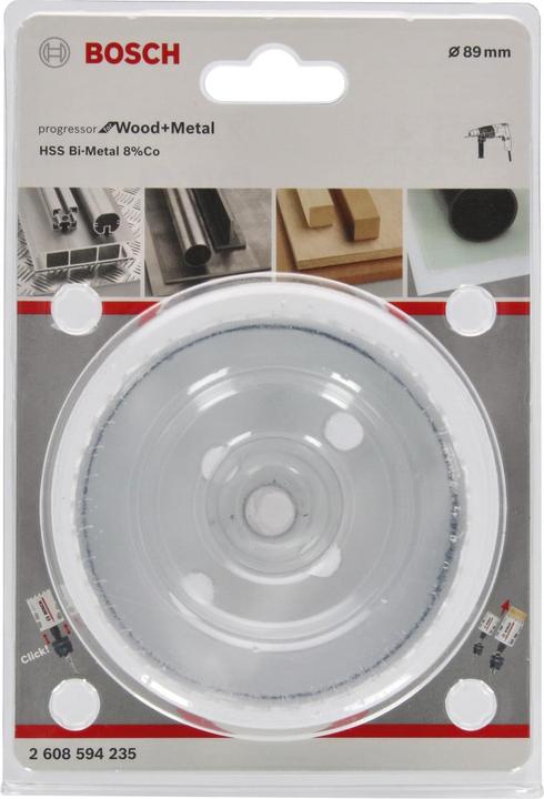 Immagine prodotto Bosch Professional Zubehör Mola per sega HSS-Co Bi-Metal SDS-Click (89 mm)