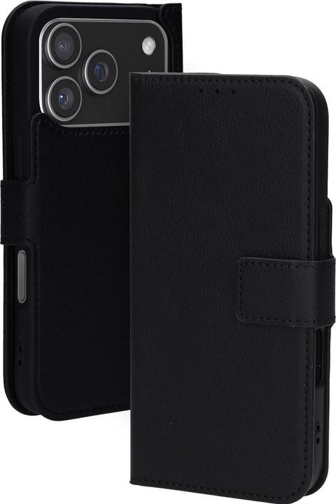 Immagine prodotto Mobiparts Classic Wallet Case Apple iPhone 17 Pro Black (MagSafe Compatible) (Apple iPhone 17 Pro)