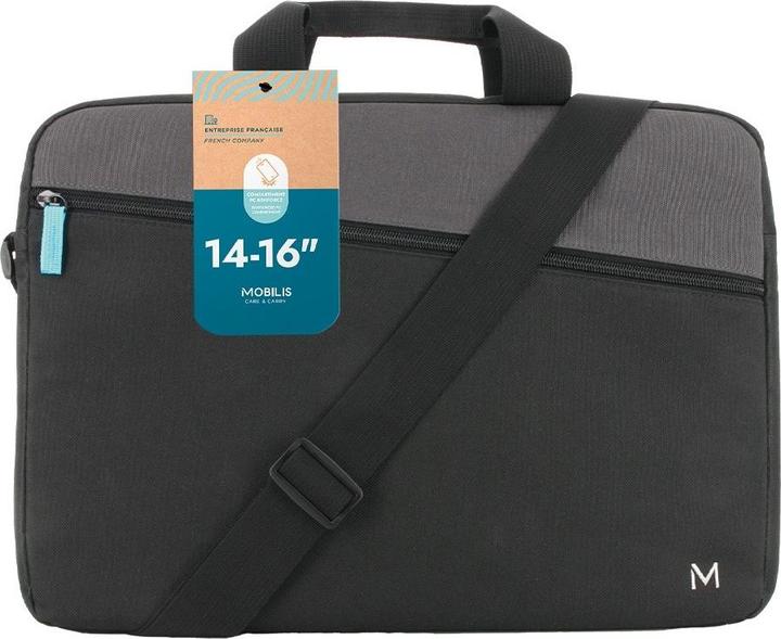 Actual product image Mobilis TheOne Essential Briefcase Topload. 14-16" black gre (16")