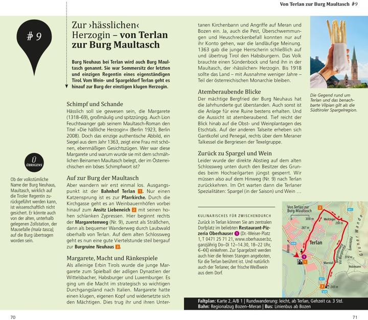 Actual product image direct travel guide South Tyrol (German, Reinhard Kuntzke, 2023)