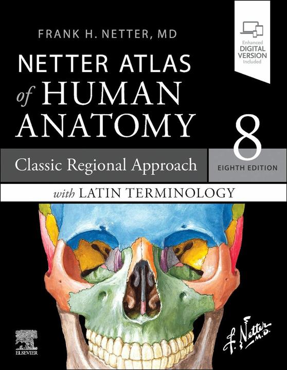 Immagine prodotto Atlante Netter di Anatomia Umana: Approccio regionale classico con terminologia latina (Latino, Inglese, Frank H. Nice, 2022)