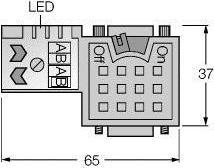Actual product image Turck Sub-D connector PG-W-FC-ME-SH-8.5 FW-D9TLEDKU9#660422