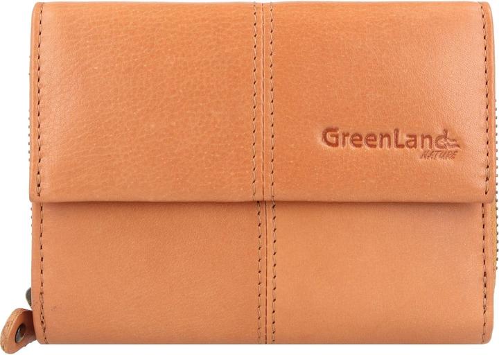 Actual product image Greenland Nature Nature Soft wallet RFID leather 13 cm