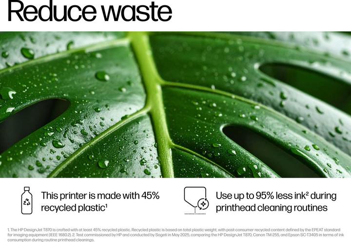 Produktbild HP DesignJet T870 24-in Printer (Farbe)