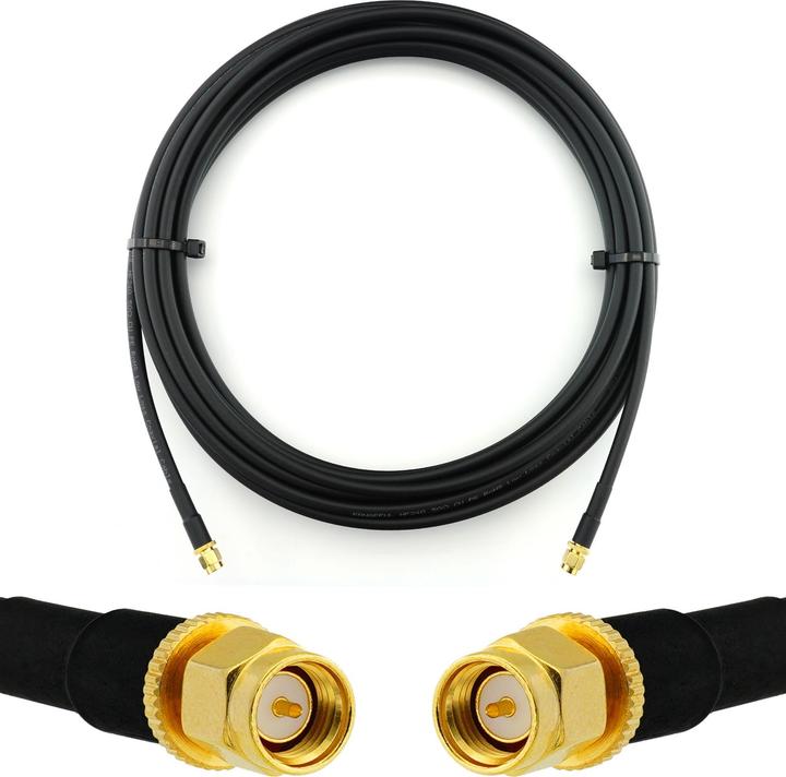 Produktbild Rangeful SMA Male to SMA Male 5m Coaxial Cable??? HF240 (LMR240 equivalent) HF240-SM-SM-5