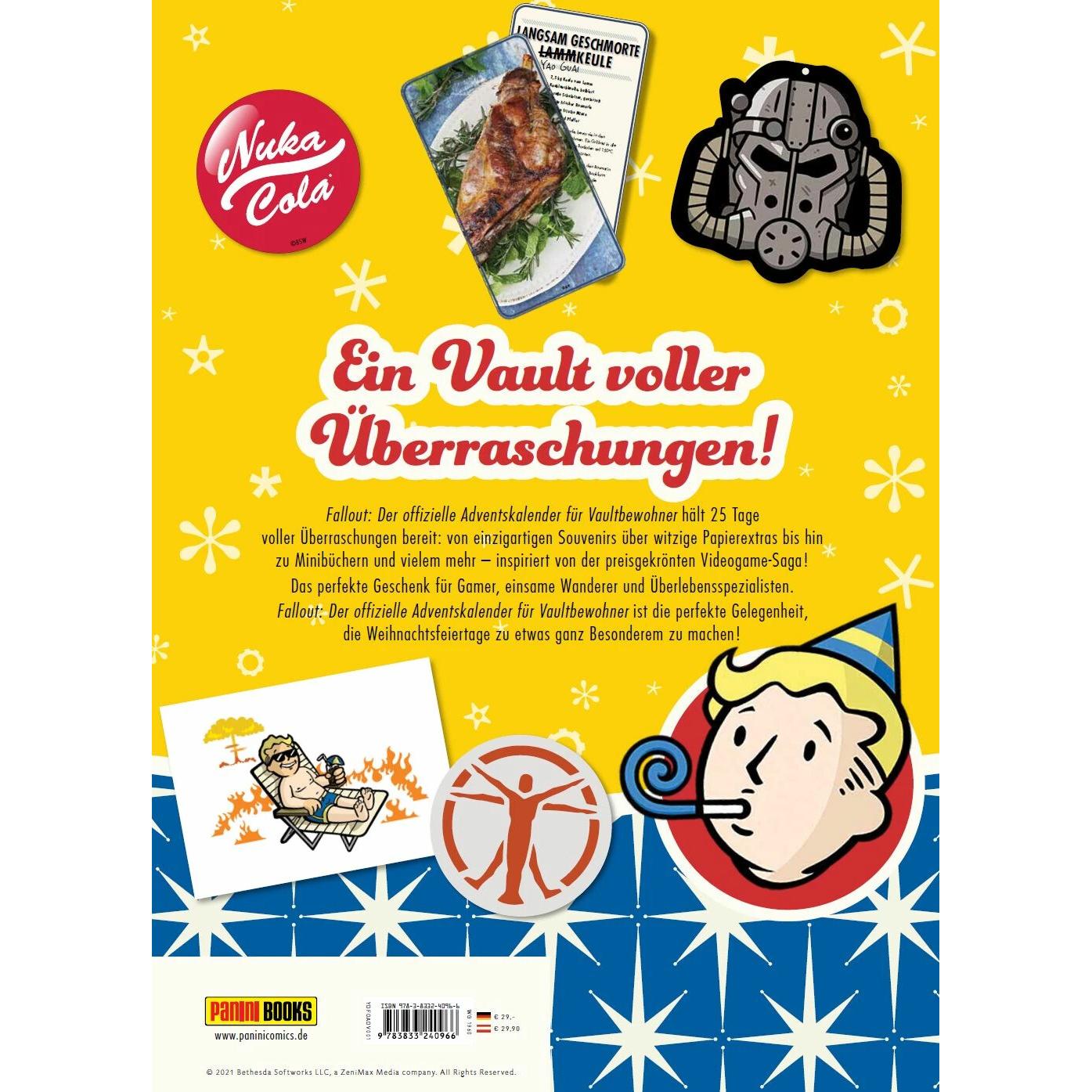 Panini Fallout: Der offizielle Adventskalender für Vaultbewohner