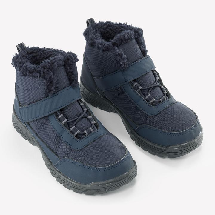 Actual product image Quechua Winter shoes children size 24-34 velcro warm waterproof winter hiking - SH100 (27)
